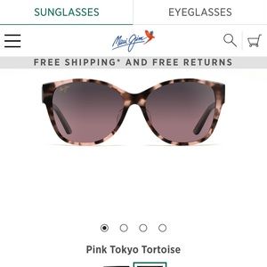 NWOT maui jim cateye sunglasses